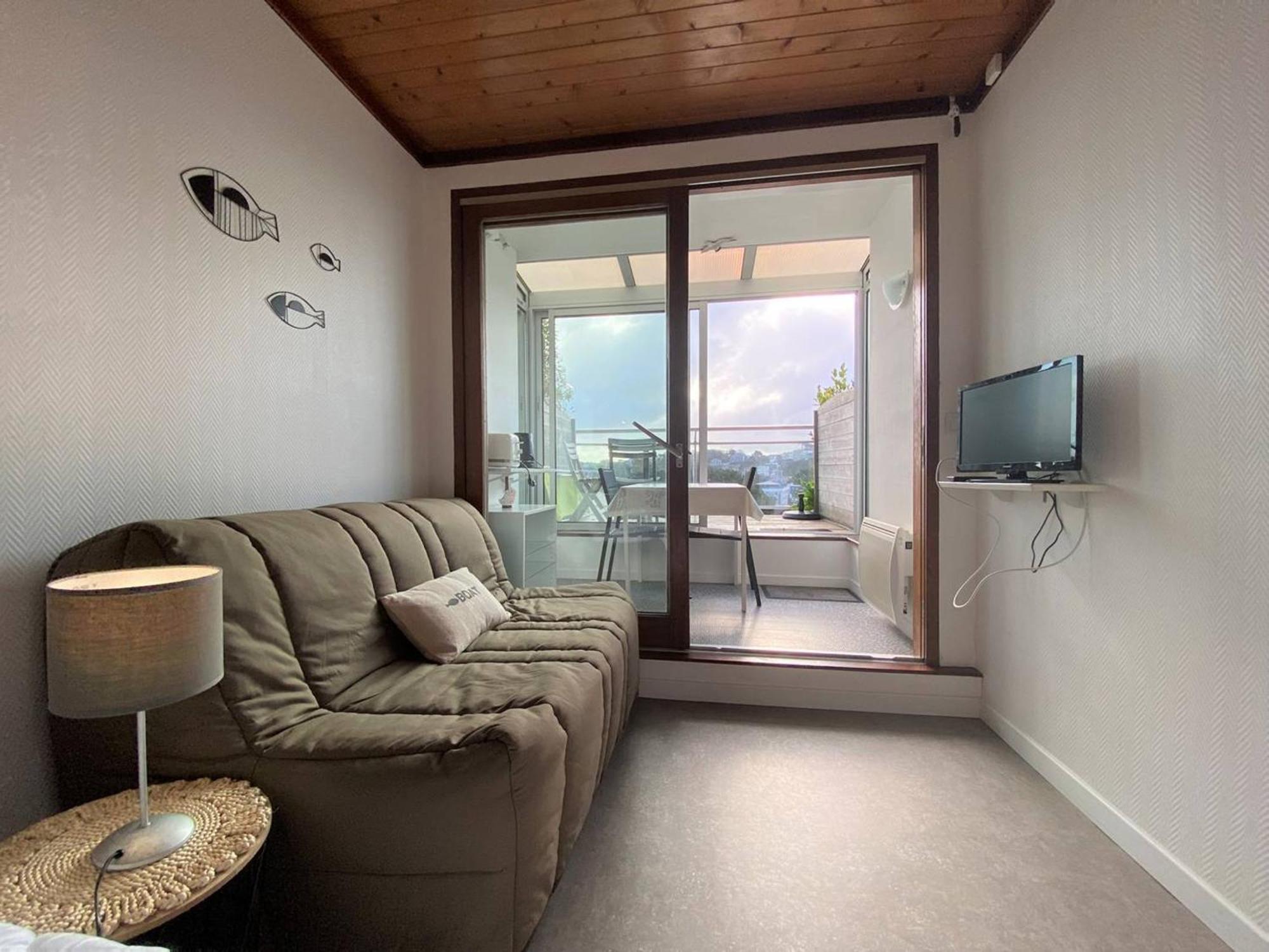 Studio Avec Terrasse Et Loggia A 400M De La Plage A Perros-Guirec - Fr-1-368-381 Eksteriør bilde